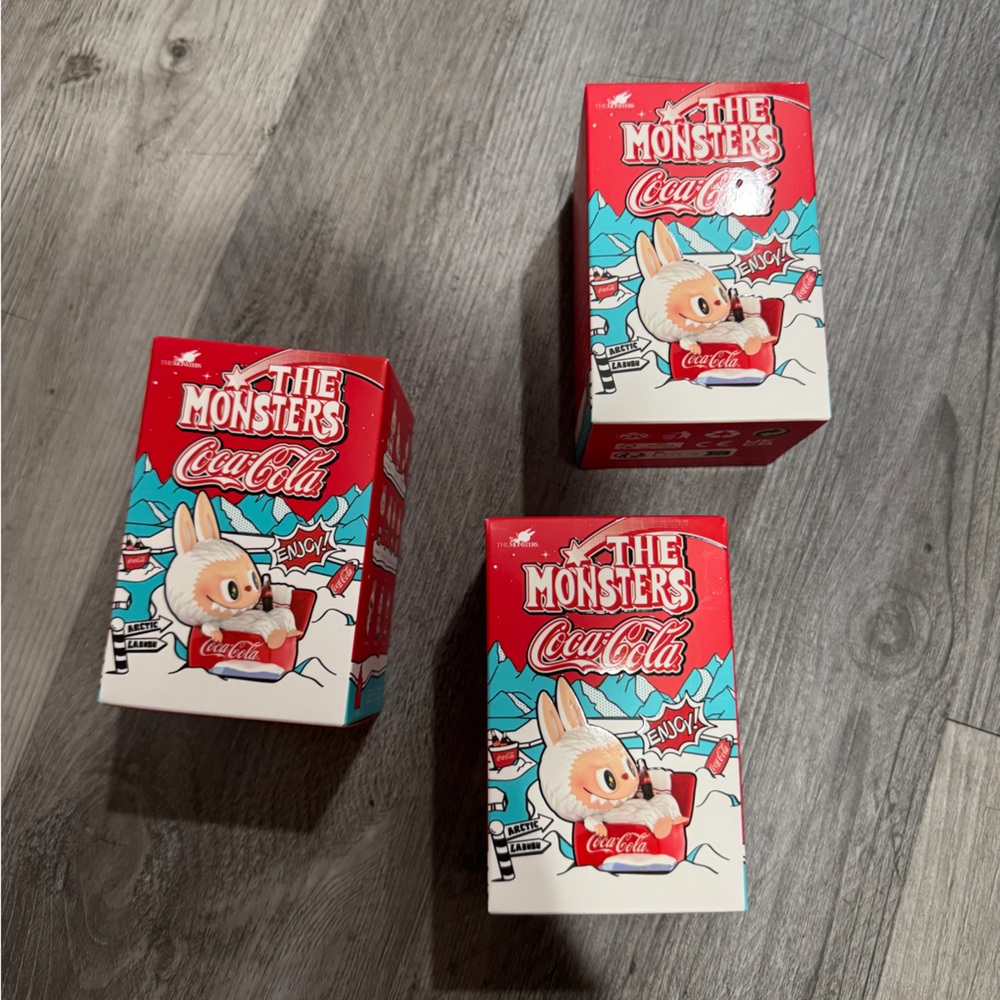 Authentic POP MART THE MONSTERS Labubu Coca Cola Series Sealed Blind Box Figurin